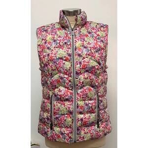 NEW CRO women's floral vest in multicolor
